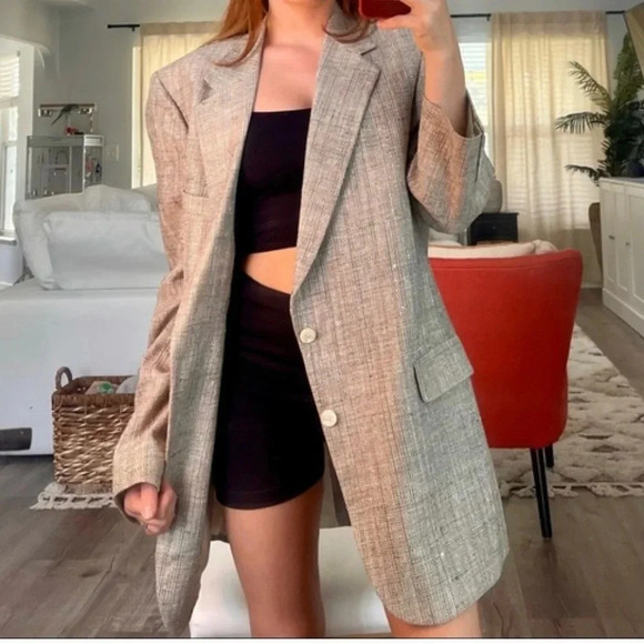 ! Dior Vintage 100% silk Oversized Blazer - Picture 2 of 7